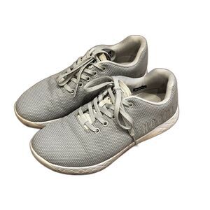 Nobull Shoes Mens 8 Superfabric Light Gray Trainer Athletic Sneakers Womens 9.5